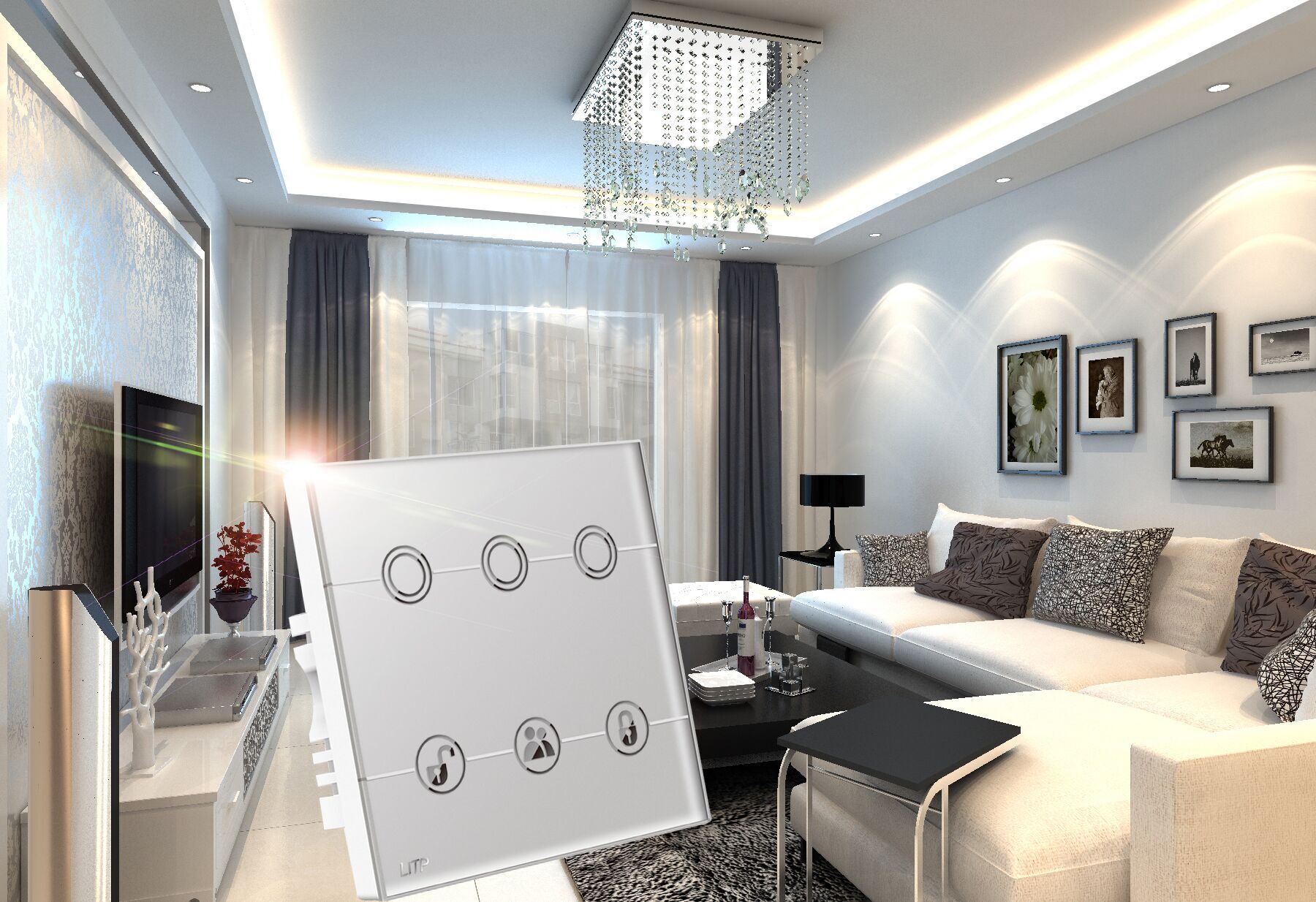 智能窗簾 美國(guó)智能家居集成服務(wù)理念與解決方案